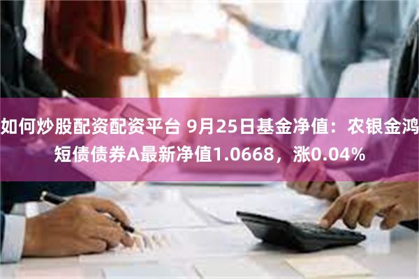 如何炒股配资配资平台 9月25日基金净值：农银金鸿短债债券A最新净值1.0668，涨0.04%