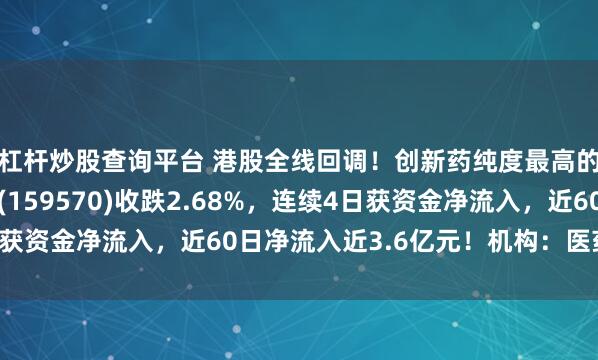 杠杆炒股查询平台 港股全线回调！创新药纯度最高的港股通创新药ETF(159570)收跌2.68%，连续4日获资金净流入，近60日净流入近3.6亿元！机构：医药跨年行情