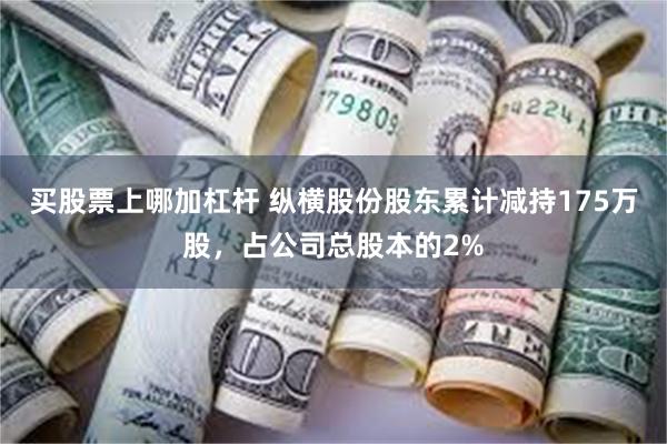 买股票上哪加杠杆 纵横股份股东累计减持175万股，占公司总股本的2%